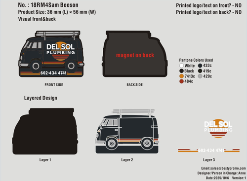 Custom Rubber Magnet-18RM4Sam Beeson251006