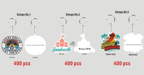 Custom 3D Die Cut Rubber Keychains – 20260602-04F