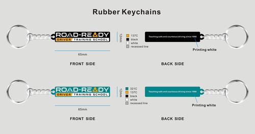Custom Rubber Keychains - 04RK4CrystalJohnson20250927 - RE