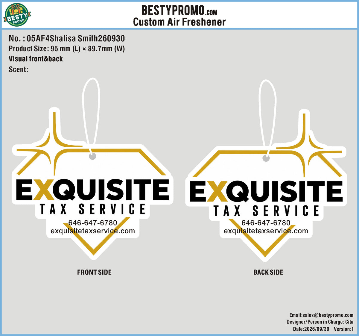 Custom Air Freshener-260930-05-RE