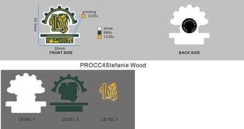 custom clog charm 07CC4Stefanie Wood