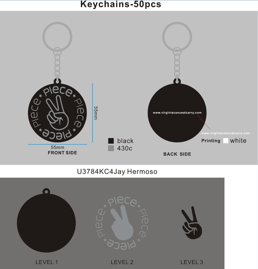 Custom 3D Die Cut Rubber Keychains- 20260925-07-RE