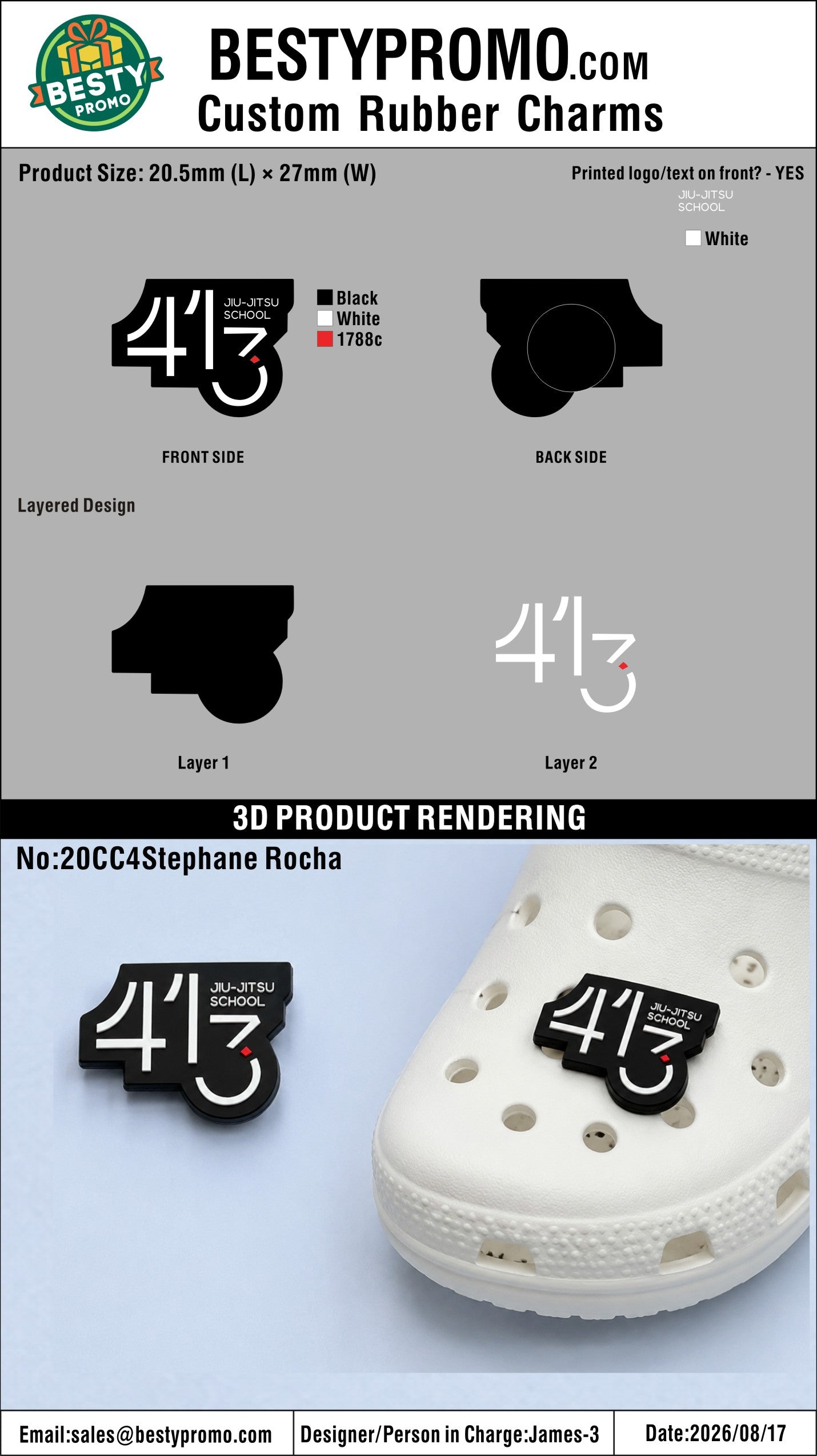 Custom Rubber Clog Charms - 20260829-20-2
