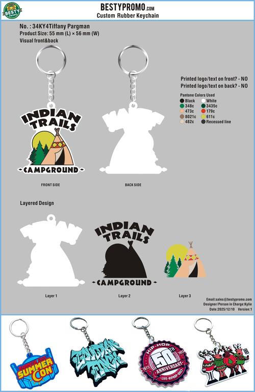 Pro-3D Rubber Keychain34KY4Tiffany Pargman251210