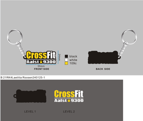 CUSTOM RUBBER KEYCHAIN-21RK4Laetitia Roosen