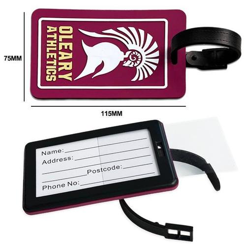 Custom PVC Rubber Luggage Tag – Order Online