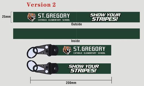 Polyester Strap Keychain-20KY4Emmanuel Rick-RE