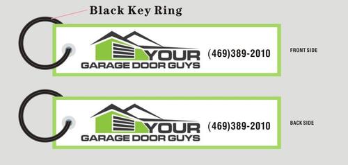 Custom Woven Flight Key Tag-20WK4Bill Lucas260130