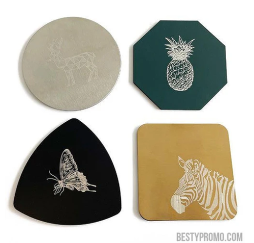 Custom Stainless Steel Coaster 21-U8625