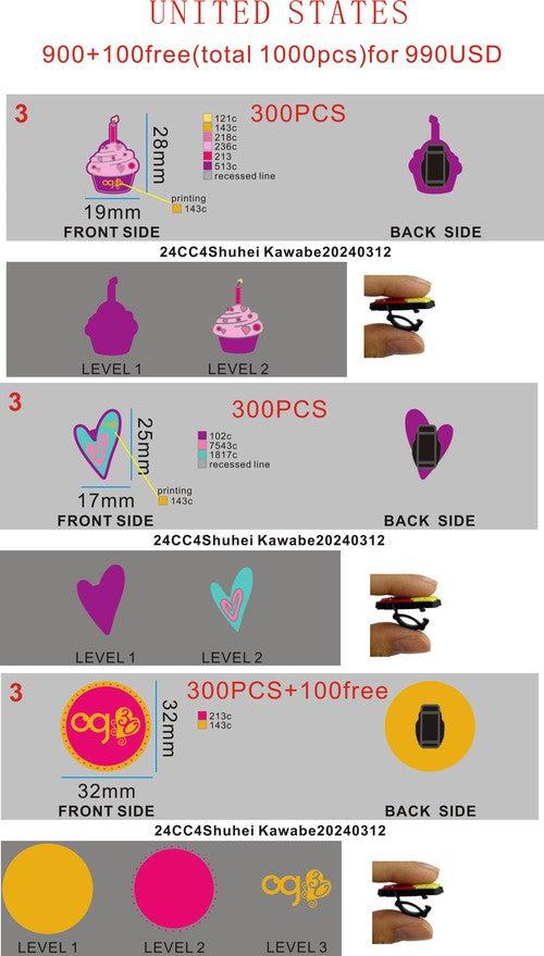 UNITED STATES-CUSTOM SHOE CHARMS - 24CC4SHUHEI KAWABE20240312