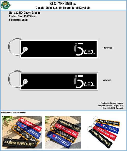 Embroidered Keychain 32Ek4Devyn Gibson 20251115