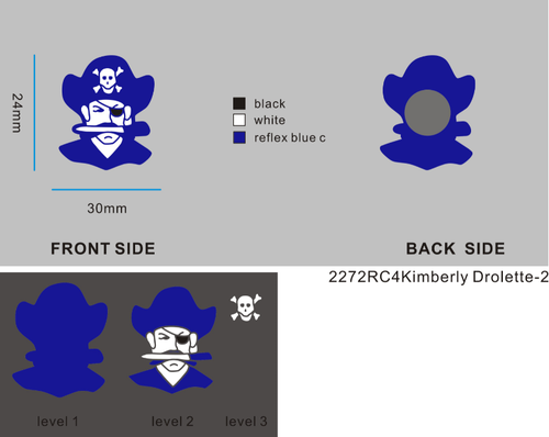 Custom charms - 230913CC4Kimberly Drolette(U2272-10F)