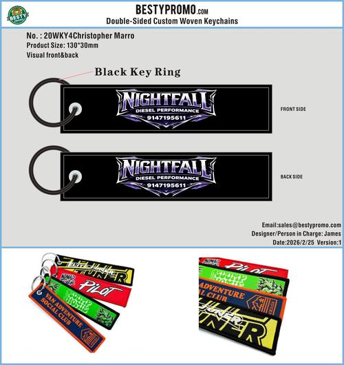 Woven Flight Key Tag-20WK4Christopher Marro 260225