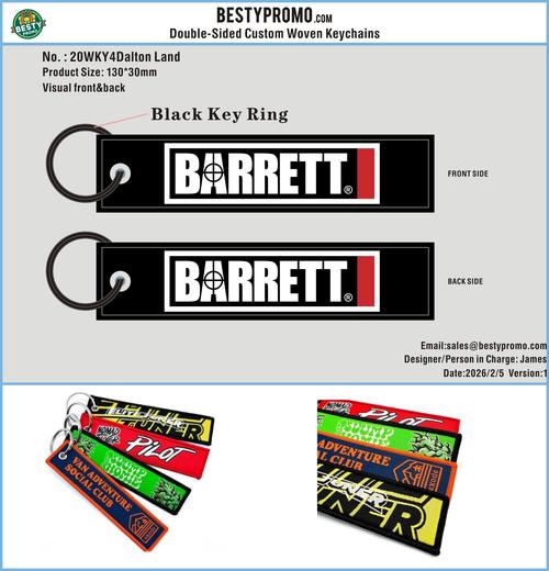 Woven Flight Key Tag-20WK4Dalton Land 260205
