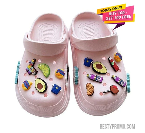 Personalized Logo Clog Charms - Make up the difference of U5684