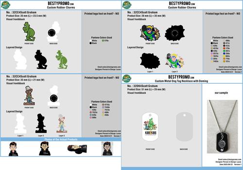 Shoe Charms & Dog Tag Necklace 32CC&DK4 Scott Graham 20250920 RE