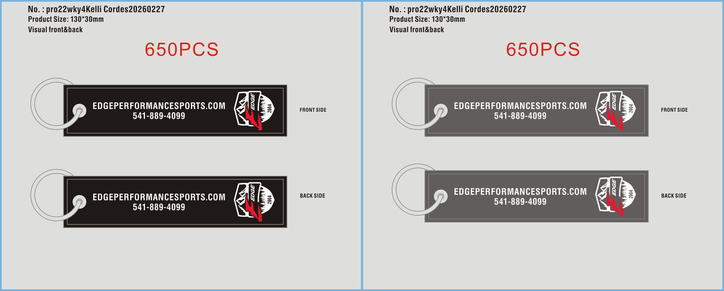 Custom Double-Sided Woven Flight Key Tag-20260824-22-RE