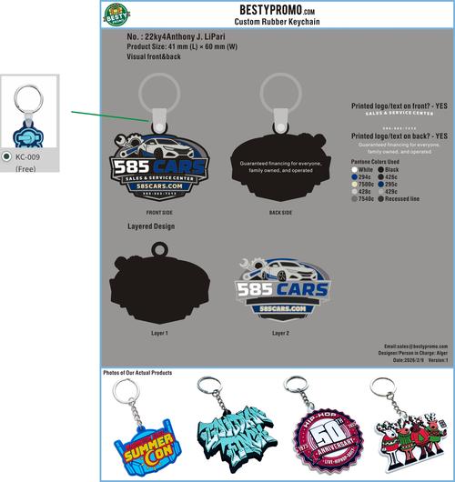 Rubber keychain-pro22ky4Anthony J20260212