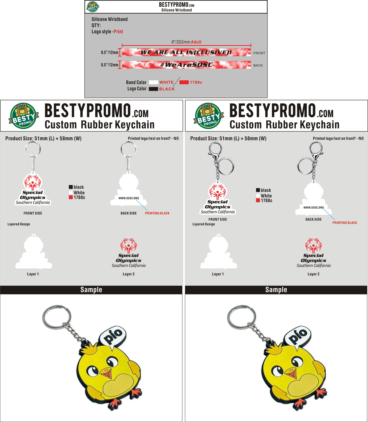 Custom 3D Rubber Keychains-Custom Swirl Silicone Wristbands-20260924-22