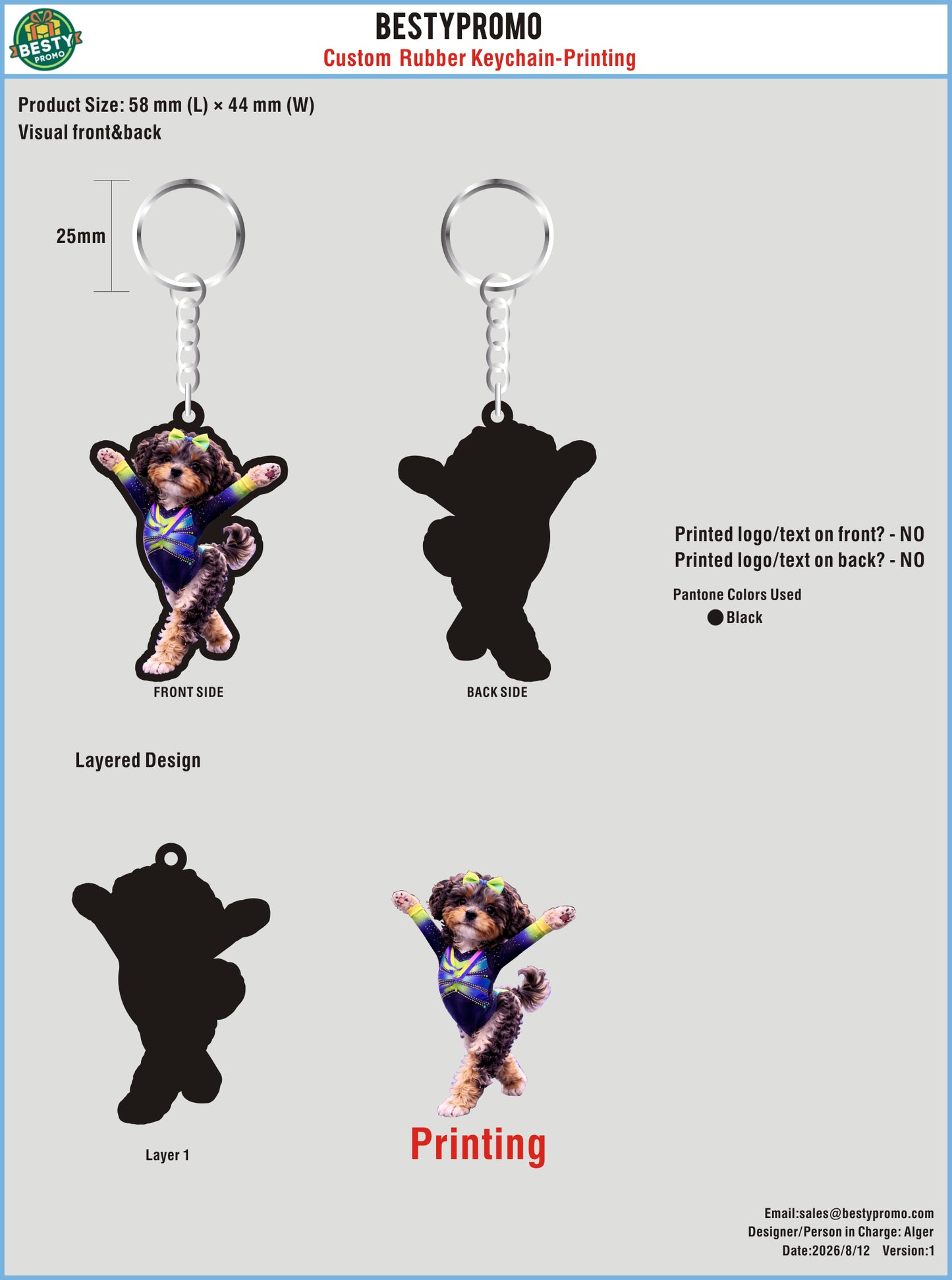 Custom 3D Die Cut Rubber Keychains-Printing-202608013-22-18