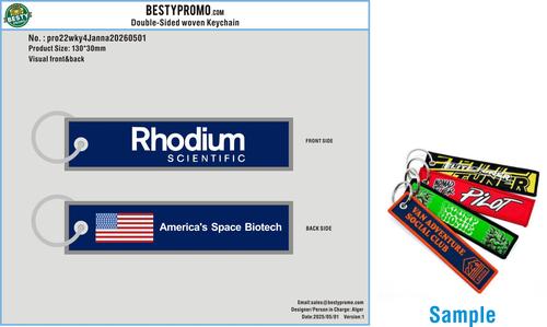 Custom Double-Sided Woven Flight Key Tag-20260502-22-1