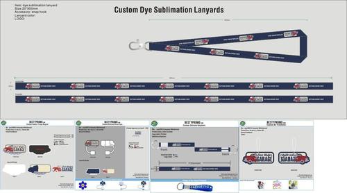 Custom lanyard,magnet,straw topper,keychain, air freshener-29KY4 Amanda Whitebread251021-RE