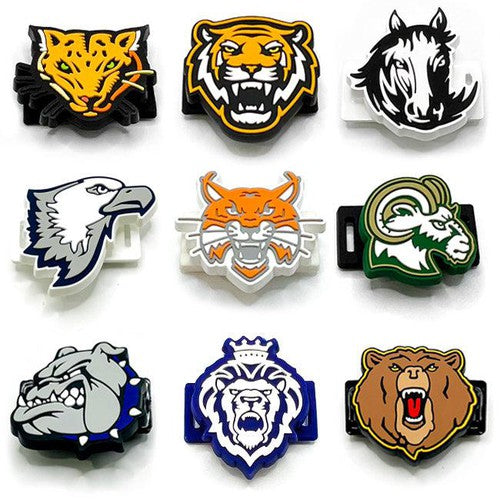 2-in-1 Versatile Shoe Charm – Free Design Proof & Quote