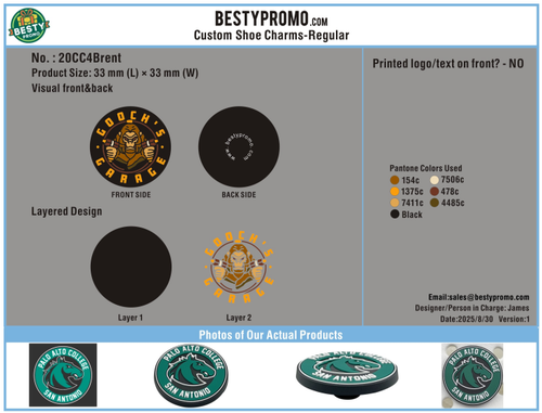Custom shoe charms-20CC4Brent 250830