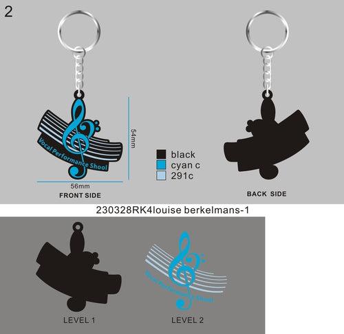 50pcs keychains for louise berkelmans