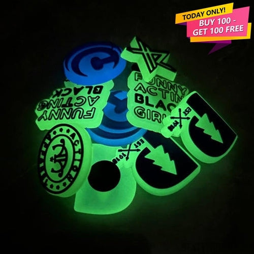 Custom Rubber Croc Charms - Glowing-Besty Promo