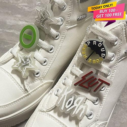 Custom Clip Shoe Charms - Glowing