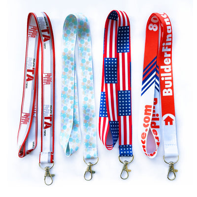 What is custom dye sublimation lanyard ?