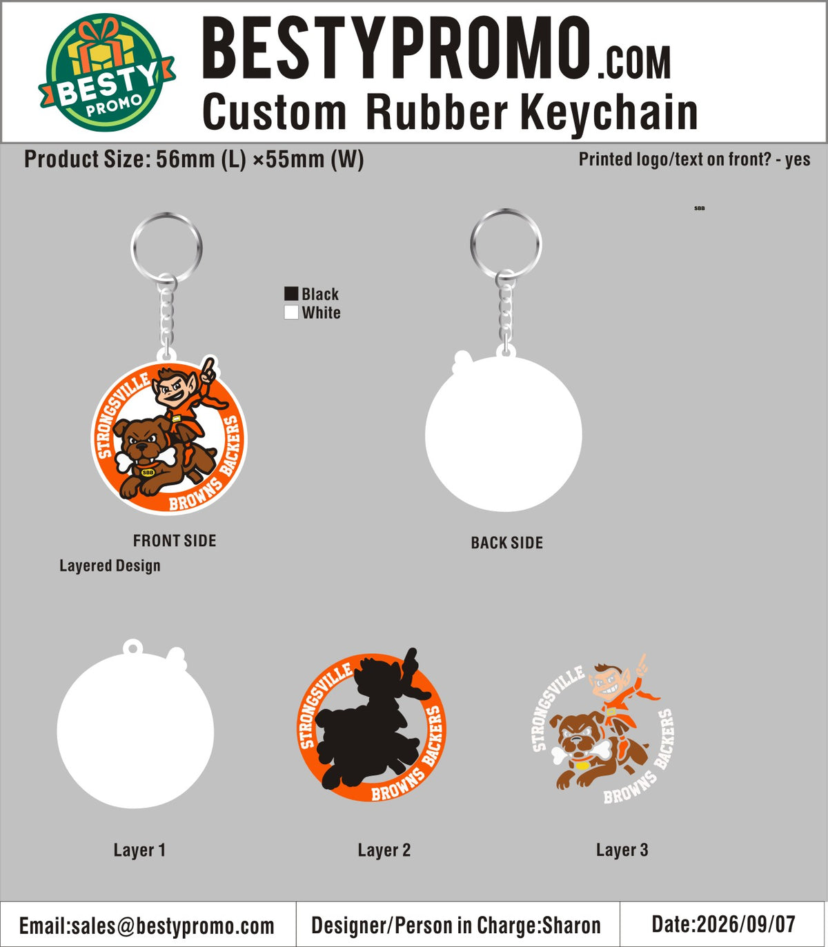 03Custom Rubber Keychains-03PRO20260907RK4Claire
