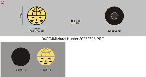 CUSTOM RUBBER CHARMS - 04CC4Michael Hunter