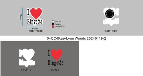 CUSTOM RUBBER CHARMS - 04CC4Rae-Lynn Woods