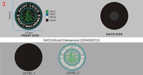 CUSTOM RUBBER CHARMS - 04CC4Scott Clemenson