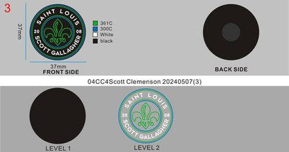 CUSTOM RUBBER CHARMS - 04CC4Scott Clemenson