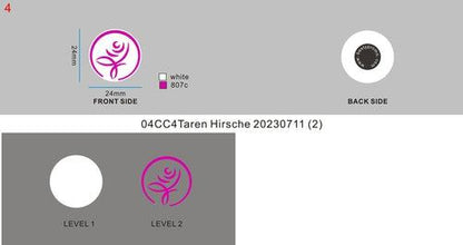 CUSTOM CLOG CHARMS - 04CC4Taren Hirsche