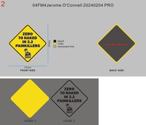 CUSTOM RUBBER MAGNETS  - 04FM4Jerome O'Connell 20240204 PRO