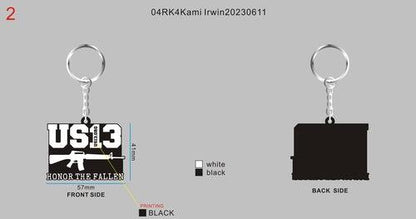 CUSTOM RUBBER KEYCHAINS & OPENER KEYCHAINS- 04RK4Kami Irwin20230611