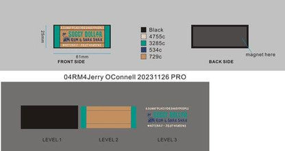 CUSTOM RUBBER KEYCHAINS AND MAGNET - 04RK404RM4Jerry OConnell