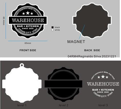 CUSTOM RUBBER MAGNETS & AIR FRESHENERS - 04RM4Reginaldo Silva