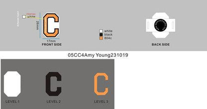 Custom versatile shoe charms-05CC4Amy Young