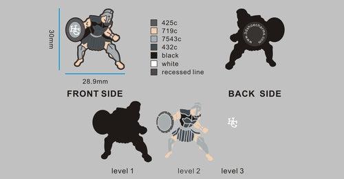 Custom shoe charms-05CC4Michelle Chang