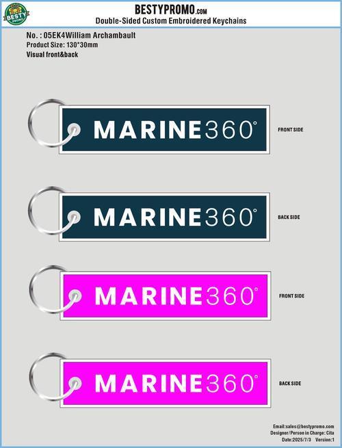 Custom Woven Keychains-05EK4William Archambault