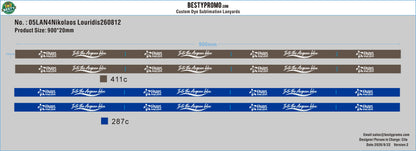 Custom Rubber Luggage Tag and Custom Dye Sublimation Lanyards-260908-05-re