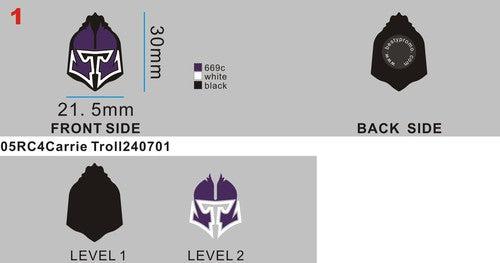 custom shoe charms-05RC4Carrie Troll240701