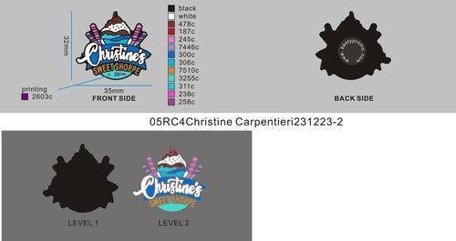 Custom shoe charms- 05RC4Christine Carpentieri231227