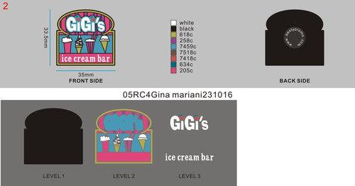 Custom shoe charms- 05RC4Gina mariani