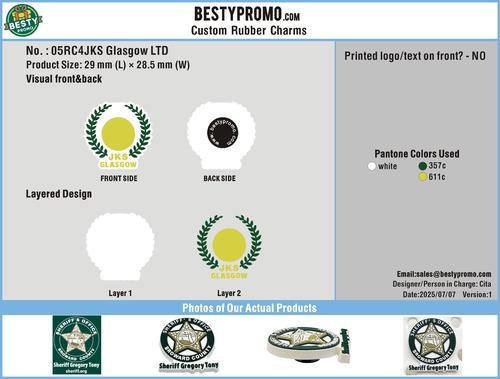 custom shoe charms-05RC4JKS Glasgow LTD250707